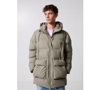 RAINS Parka ALTA LONG PUFFER CARGO J hellgrün | XL