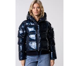 Rains - Bekleidung Alta Short Puffer Jacket W3T3 - Blau - Größe L