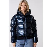 Rains - Bekleidung Alta Short Puffer Jacket W3T3 - Blau - Größe XL