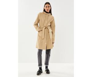 Rains - Bekleidung Curve Long Jacket W3 - Beige - Größe XL