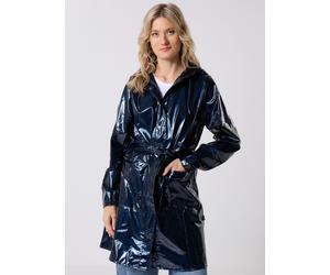 Rains - Bekleidung Curve Long Jacket W3 NPU - Blau - Größe S