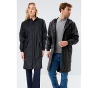 Regenjacke RAINS Fishtail Parka Black Unisex-M