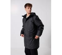 RAINS - Bekleidung Nome Long Parka W3T3 - Unisex M - schwarz - Größe L
