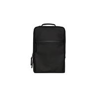 RAINS Bücherrucksack - Wasserdichter Arbeitsrucksack für Damen und Herren - Rucksack für oder Arbeit, Schwarz, Traditionelle Rucksäcke