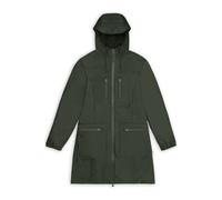 RAINS Cargo Curve Jacket W3 Green Größe: S | Trench Coats Outlet | Damen | Grün