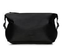 RAINS Hilo Wash Bag Black Grain