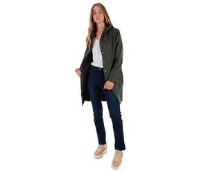 RAINS Lange Jacke, wasserdicht, Unisex, für Erwachsene, grün, XXL