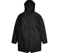Regenjacke RAINS Long Jacket Black Unisex-XS