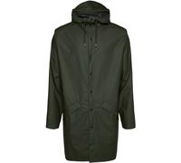 Rains - Langere wasserfeste Jacke - Unisex - Long Jacket W3 - Long Jacket W3 Green für Herren - Größe M - Khaki Khaki M