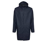 Rains - Langere wasserfeste Jacke - Unisex - Long Jacket W3 - Long Jacket W3 Navy für Herren - Größe L - Navy blau Navy blau L