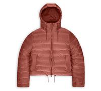 Rains - Lohja Short Puffer Jacket W3T2 - Freizeitjacke, Gr. XS, rot (Honor)