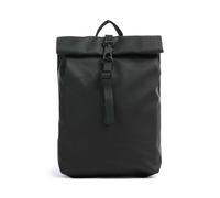 Rains Mini Rolltop Rucksack schwarz, Polyester,Polyurethane, Unisex