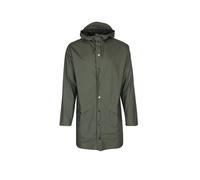 RAINS Parka - Regenjacke grün | L
