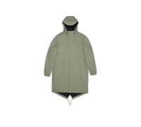 RAINS Parka - Regenjacke hellgrün | L