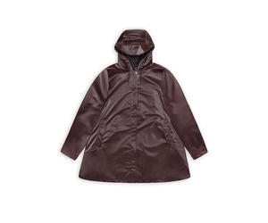 RAINS Regenjacke dunkelrot | S