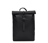 Rains Rucksack Rolltop Mini – Schwarz