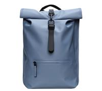 Rains Rolltop Laptop Rucksack - 16" Laptopfach - bluedusk