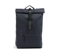 Rains Rolltop Rucksack dunkelblau, Kunstfaser, Unisex, 19L