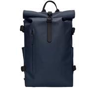RAINS Rolltop Rucksack Large W3 - Mixte - Blau - Einheitsgröße- Modell 2026