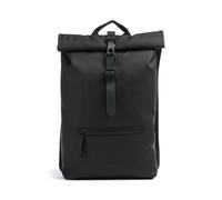 Rains Rolltop Rucksack schwarz, Kunstfaser, Unisex, 19L