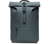 RAINS Rolltop Rucksack W3 - Mixte - Grau - Einheitsgröße- Modell 2026