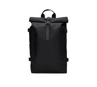 RAINS Rucksack Rolltop Large black