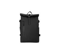 RAINS Rucksack Rolltop Large black