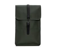 Rains Rucksack - Wasserdichter Rucksack für Damen und Herren - Laptop-Tasche für Arbeit oder Reisen, Grün , Regular, Modern