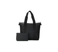 RAINS Set 2-2teilig Henkeltasche und Kosmetiktasche schwarz