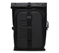 Rains Texel Moulded Rolltop Rucksack schwarz, Kunstfaser, Unisex, 25L