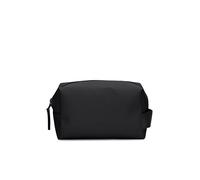 RAINS Wash Bag Kleine Kulturbeutel, Erwachsene, Unisex, 01 Schwarz (Schwarz), Einheitsgröße