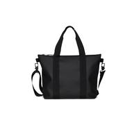 RAINS Tragetasche - wasserdichte Umhängetasche für Damen und Herren - Tragetasche für Reisen und den täglichen Gebrauch, Schwarz, Micro