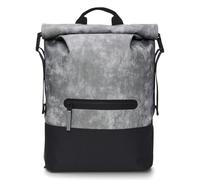 RAINS Trail Rolltop Backpack Distressed Grey