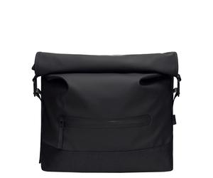 Rains Trail Rolltop Messenger Bag black