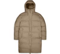 Rains Unisex Alta Long Puffer Jacket Beige L