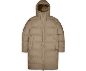 Rains Unisex Alta Long Puffer Jacket Beige M