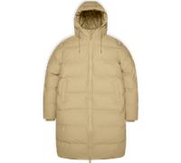 Rains Unisex Alta Long Puffer Jacket Sand S