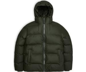 Rains Unisex Alta Puffer Jacket Green XS