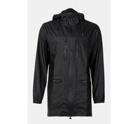 Rains Unisex Cargo Long Jacket W3 Black S