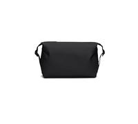 Rains Unisex Erwachsene Weekend Wash Bag Kosmetiktasche, 01 Black (Schwarz), Einheitsgröße