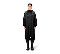 Regenjacke RAINS Fishtail Parka Black Unisex-M