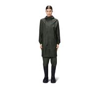 RAINS Unisex Fishtail Parka, 03 Grün, M