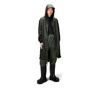 Rains Parka Fishtail – wasserdicht – Dunkelgrün – XL
