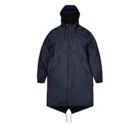 RAINS Unisex Fishtail Parka, 47 Marineblau, S