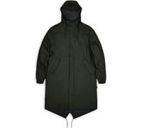 Rains Unisex Fishtail Parka Green M
