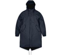 RAINS Unisex Fishtail Parka, 47 Marineblau, M