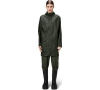 Rains Unisex Long Jacket Green XL