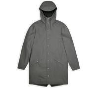 Rains Unisex Long Jacket Grey XS