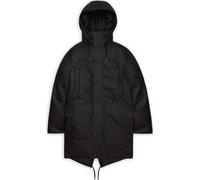 Rains Unisex Nome Long Parka W3T3 Black M