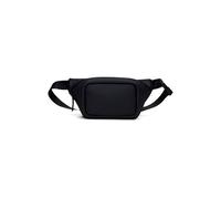 RAINS Unisex Waterproof Bum Bag - Versatile Black Crossbody Bag, Sling Bag, Fanny Bag for Women and Men, Ideal for Travel and Outdoor Activities